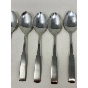 Vintage Rogers Plymouth Cove Stainless  Flatware Set Of 7 Teaspoons